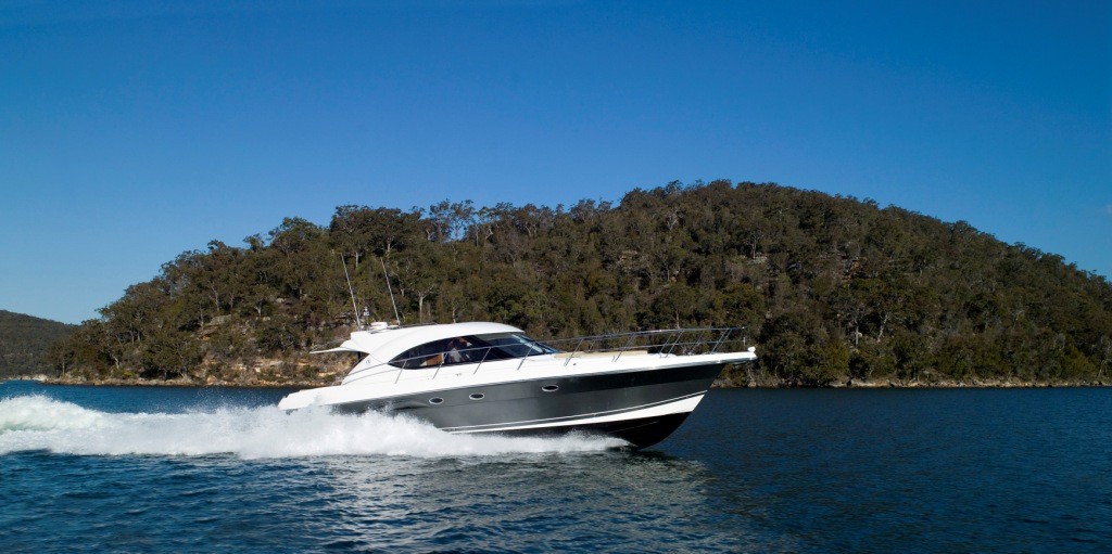The 5000 Sport Yacht with Zeus drives will be seen for the first time at Sanctuary Cove &copy; Ross Eason